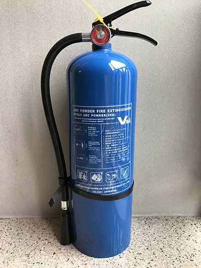 5kg 乾粉滅火筒 - 大廈停車場工廈更換