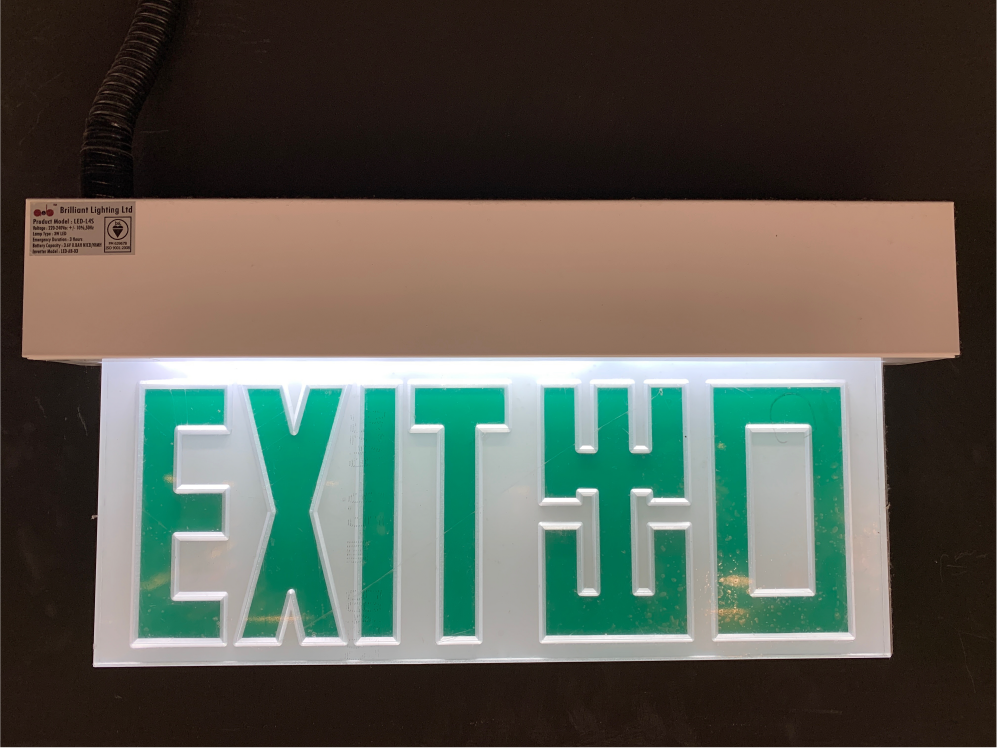 方向指示燈 - 箭咀指示逃生方向