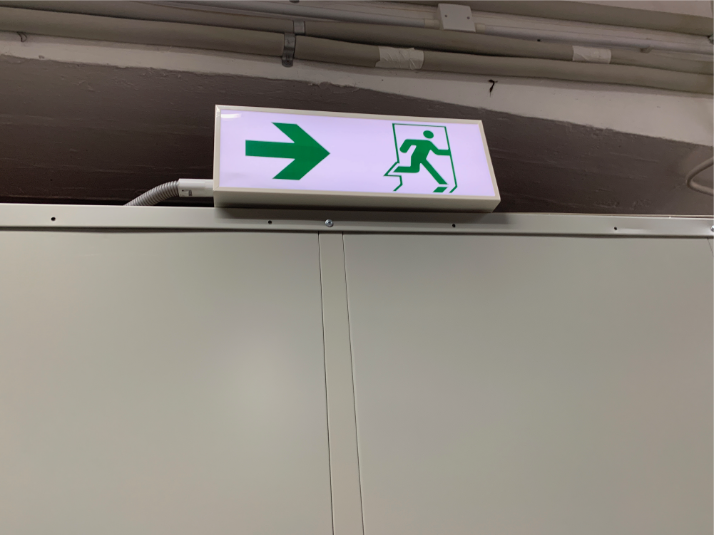 懸掛式 EXIT 出口燈 - 商場及開放式空間用